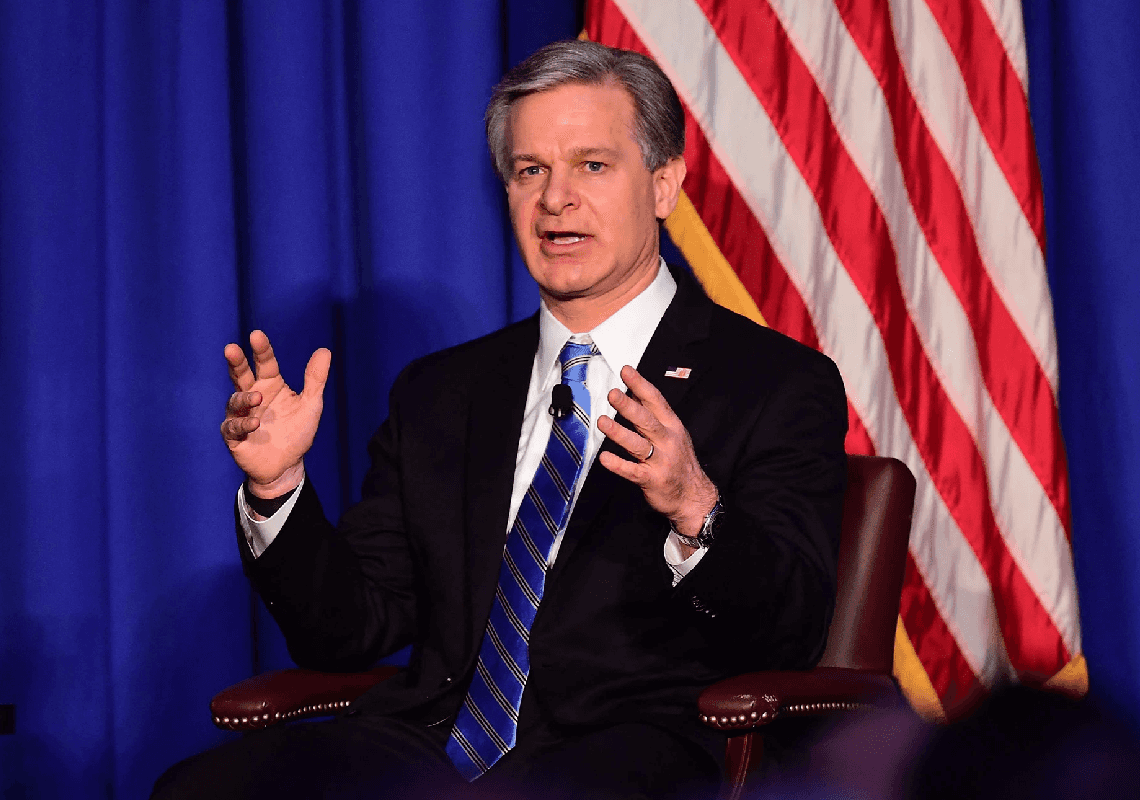 ראש ה-FBI: "סין מבצעת פעולות זדוניות באמריקה בכל יום"