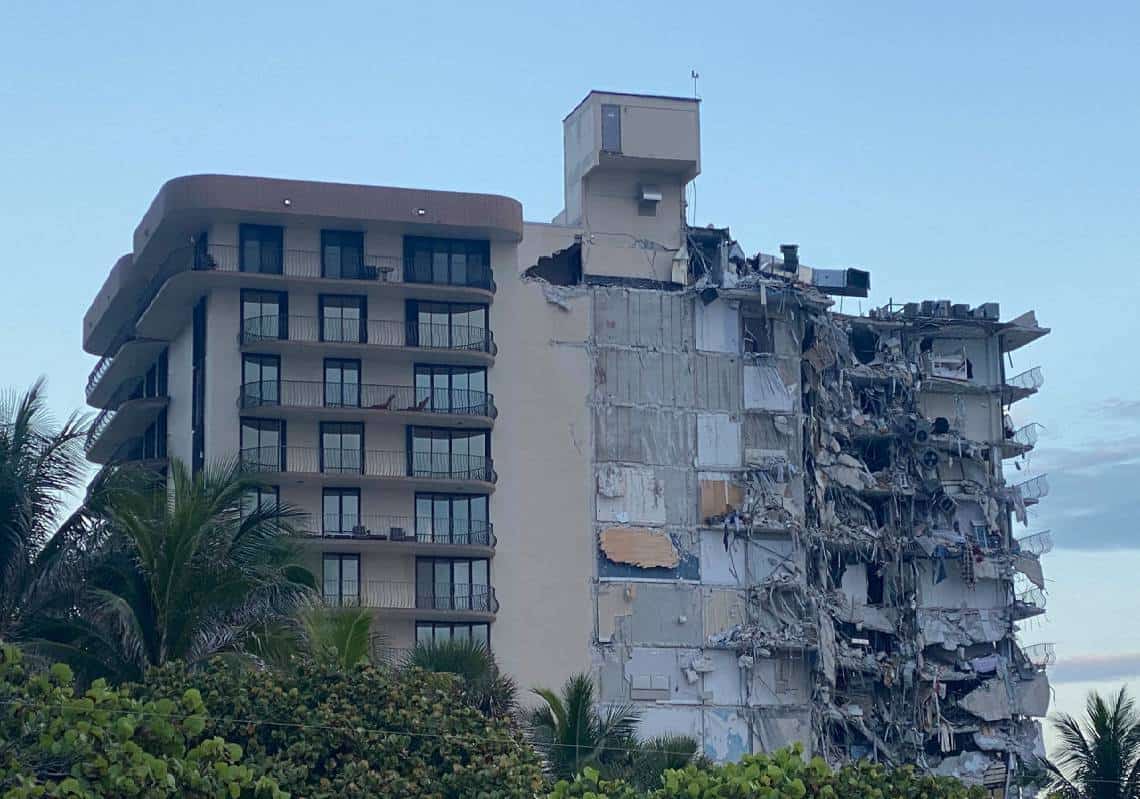 זוועה במיאמי: הרוג ומספר יהודים נעדרים בזירה - בניין בלב השכונה היהודית קרס 