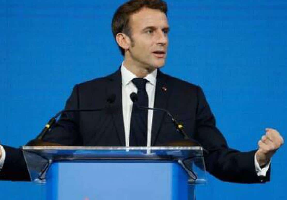 עמנואל מקרון: "אנחנו צריכים סדר עולמי אחד"