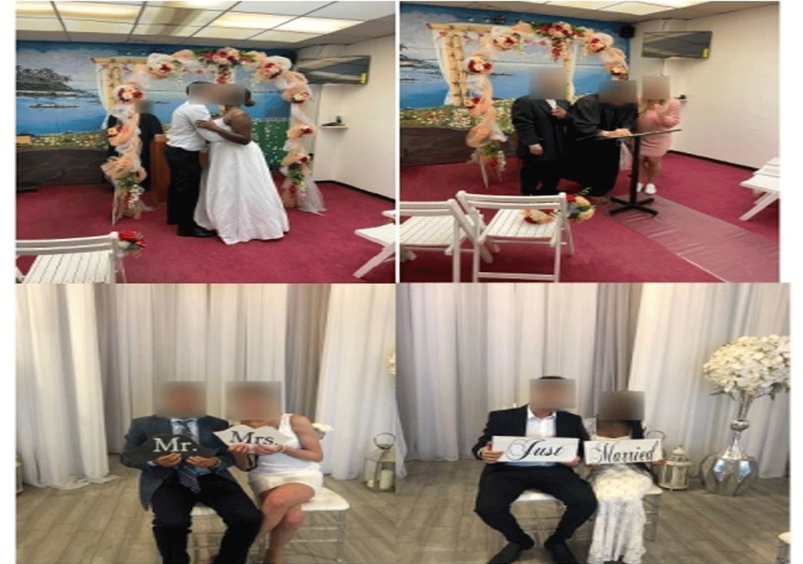 תושב לוס אנג'לס הורשע בהפעלת מנגון שארגן מאות חתונות פיקטיביות למטרת גרין קארד