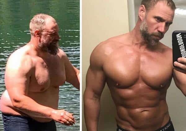 למען ילדיו: כך הוריד אב לשלושה מעל 90 פאונד בחודשים ספורים