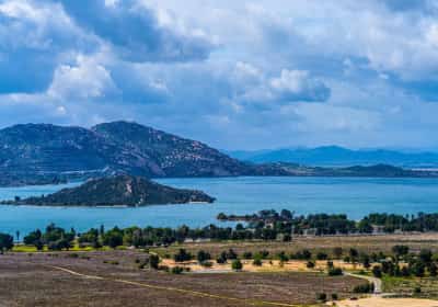 טרגדיה באגם ליד לוס אנג'לס: אב החזיק את בנו מעל המים אחרי שהקיאק התהפך - עד שמצא את מותו