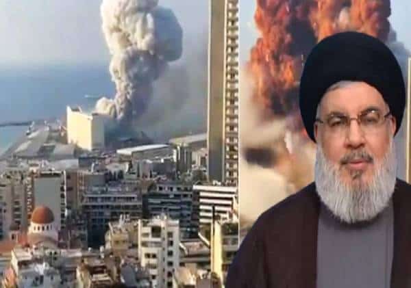 שובר שתיקה: נסראללה מודיע לראשונה על אופציה של מעורבות ישראלית בפיצוץ בנמל ביירות: "לא נשתוק על כך"