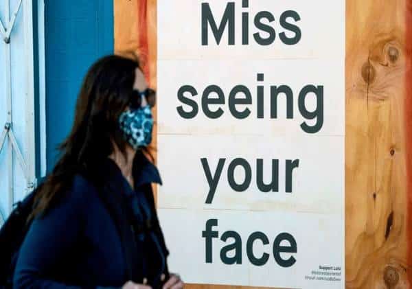 איסור יציאה ללא מסכה הוכרז בלוס אנג'לס