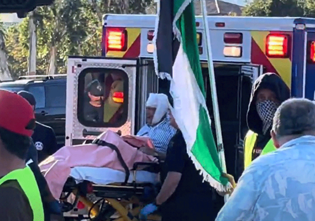 "הוא זרק עליו את המגפון וניסה להתגרות בו": נחשפה עדות מרגעיו האחרונים של המפגין היהודי שנרצח בסמוך לוס אנג'לס