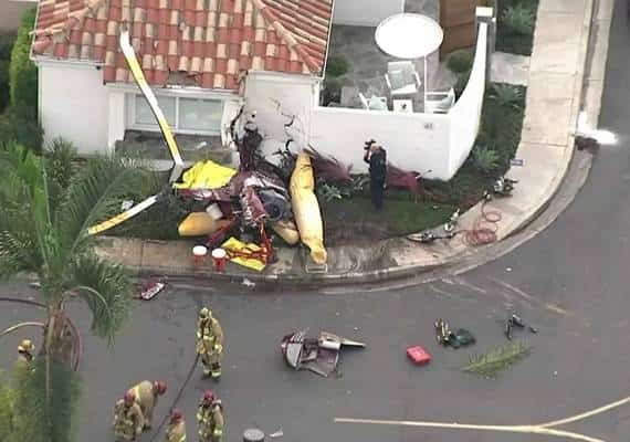 קליפורניה: 3 הרוגים בהתרסקות מסוק על בית פרטי בניו פורט ביץ'