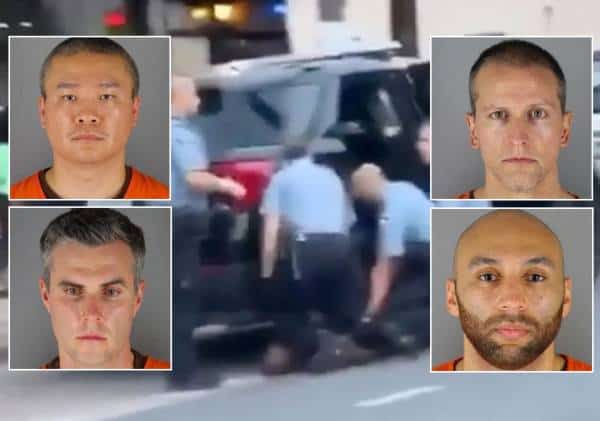 מדי השוטרים המעורבים במחדל הקטלני הוחלפו בלבוש אסירים: נחשף תיעוד נוסף מהתקרית שהציתה אש ברחבי ארה"ב