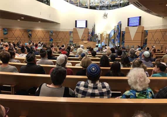 הקהילה היהודית בלאס וגאס ערכה טקס לזכר 11 הנרצחים בפיטסבורג