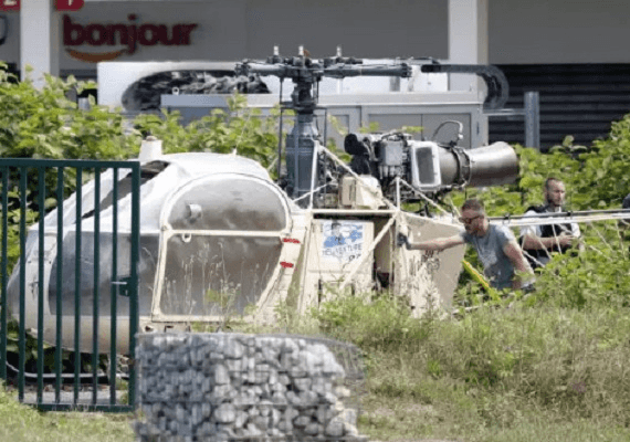 בריחה מהסרטים: הרוצח נמלט מהכלא הצרפתי במסוק חטוף