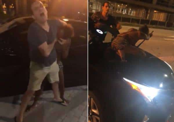 לעיני המצלמות: נהג אובר ננשך והוכה בתקיפה אקראית