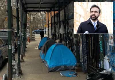 ממדאני מבטל את המדיניות של אדמס: לא יהיו עוד פינויים של מחנות חסרי בית 