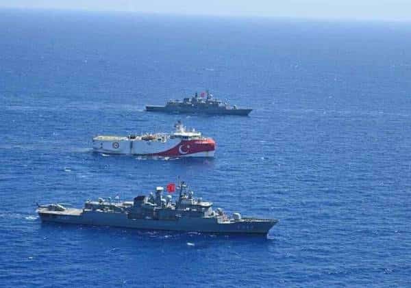 טורקיה מתחילה לבצע תרגילי "Live-Fire" במזרח הים התיכון: צרפת טוענת כי הסנקציות של האיחוד האירופי "מוכנות"