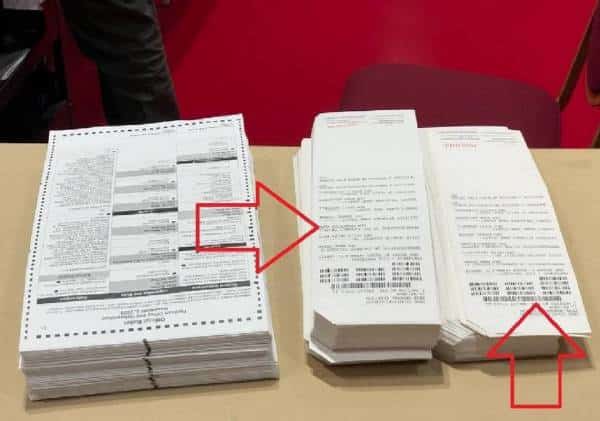 תקווה לטראמפ? פתקי הצבעה לא כשירים התגלו בספירה המחודשת בוויסקונסין