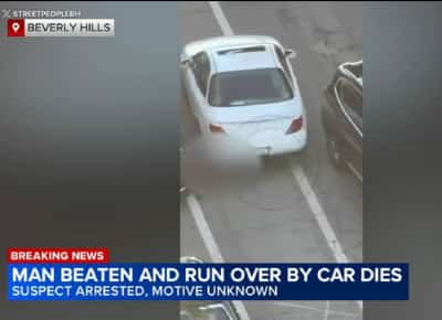 לוס אנג'לס: רצח לאור יום בברלי הילס - ויכוח הסלים לאלימות קיצונית וגבר נמחץ למוות לעיני עוברי אורח 