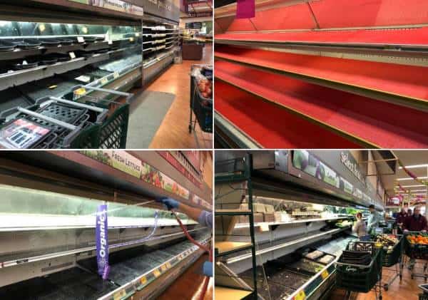 אישה השתעלה במכוון בסופרמרקט, מזון בשווי 35 אלף דולר נזרק לפח