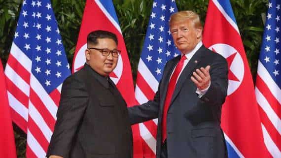 טראמפ וקים נפגשו לפיסגה היסטורית בסינגפור: "הייתה פגישה פנטסטית, אנחנו בדרך לחתימה"