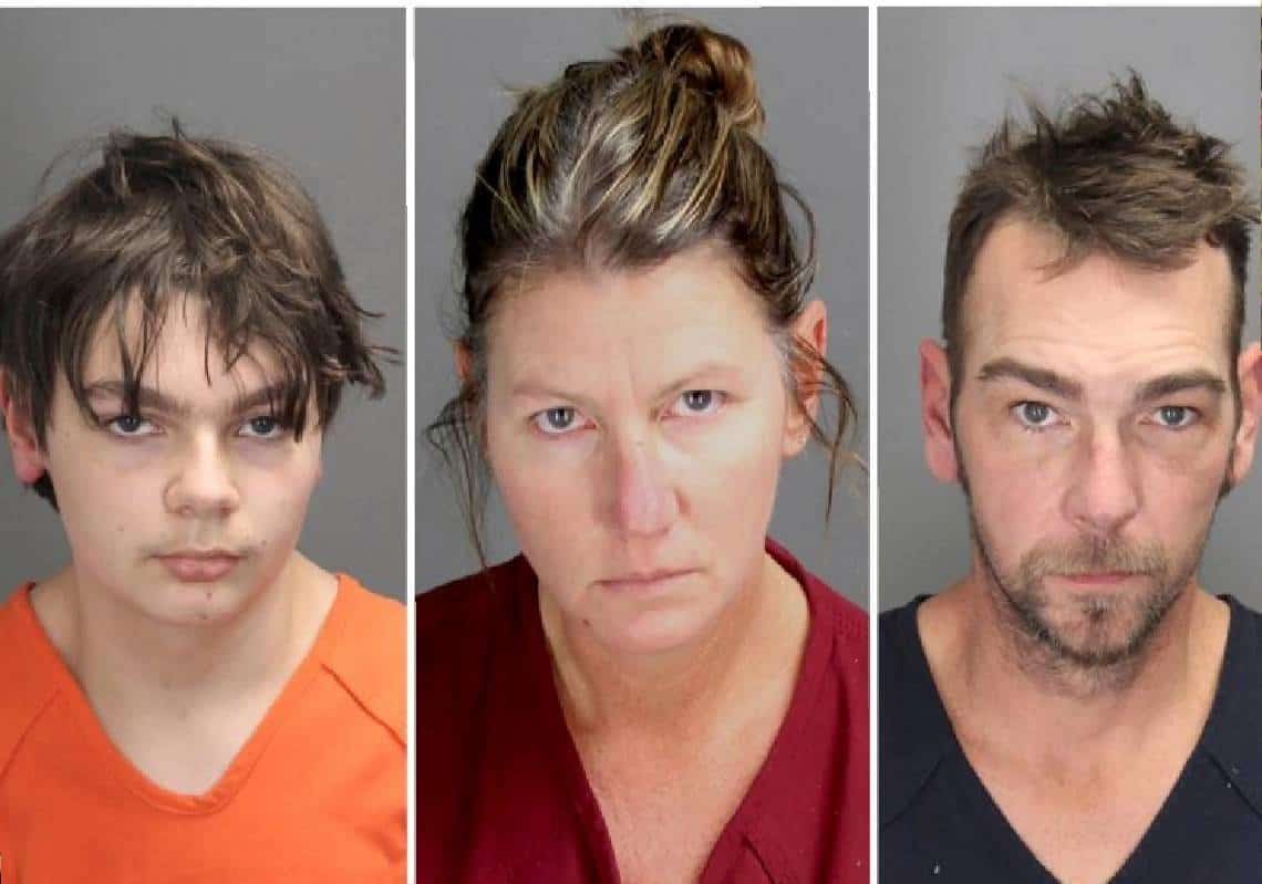 כל המשפחה יחד - באותו הכלא: הוריו של הנער היורה ממישיגן מוחזקים באותו בית כלא עם בנם