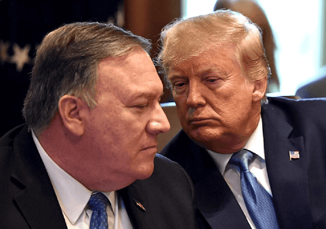 פומפאו טוען: טראמפ לא ישפיע על החלטתי אם לרוץ לנשיאות 