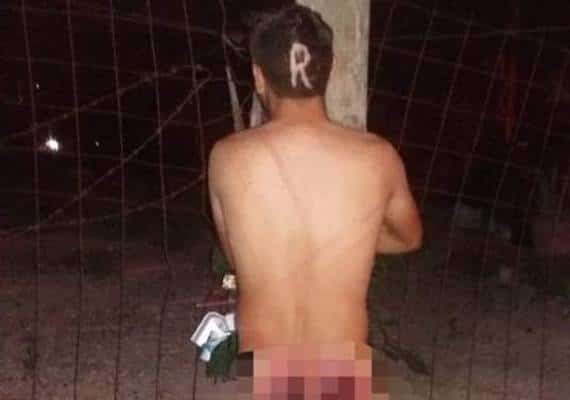 תופעה חדשה בעיר הנופש במקסיקו: תיירים מופשטים ונקשרים לעמוד חשמל