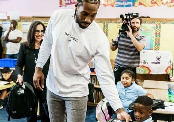 אלוף גם מחוץ לפרקט: קוואי לנרד בתרומה ענקית למיליון תלמידים