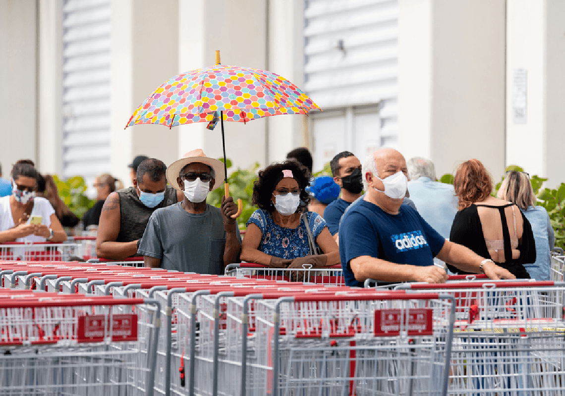 מאז תחילת מבצע החיסונים: ארה"ב שברה שיא יומי של חולים חדשים 
