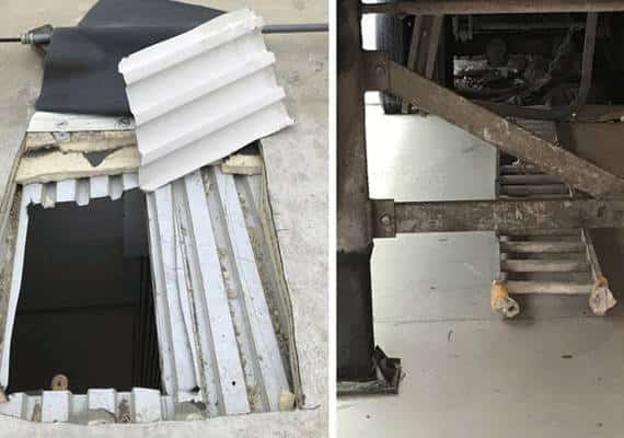 באמצעות סולם: מוצרי אפל בשווי מאה אלף דולר נגנבו מסניף בסט ביי בדרום קליפורניה