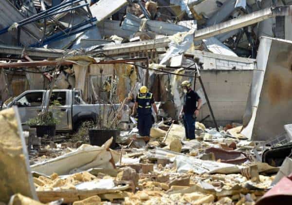 לבנון: חקירה נשיאותית בוחנת 'התערבות חיצונית' בפיצוץ מיכלי האמוניה