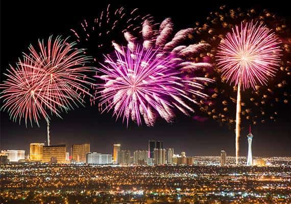 עשרות אלפים התלוננו על זיקוקי החג בלאס וגאס