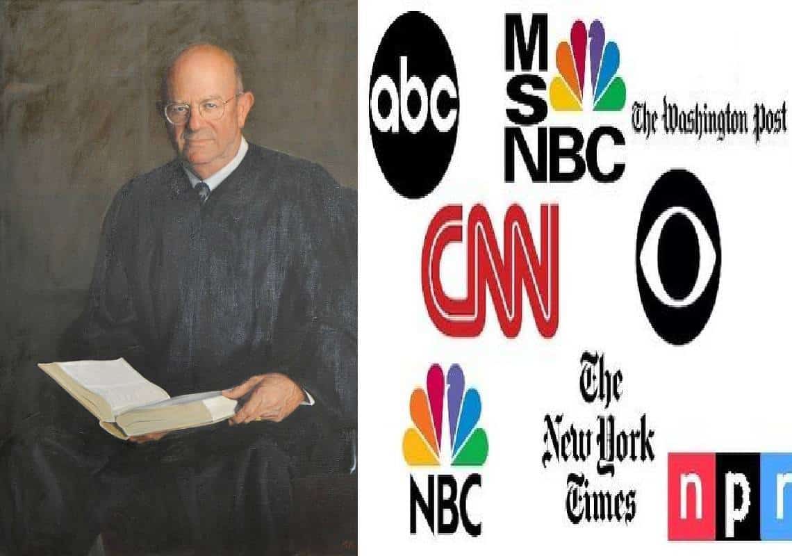 השופט היהודי הבכיר פרסם חוות דעת קטלנית: "כל הטלוויזיה היא חצוצרה של המפלגה הדמוקרטית, זהו איום על הדמוקרטיה"