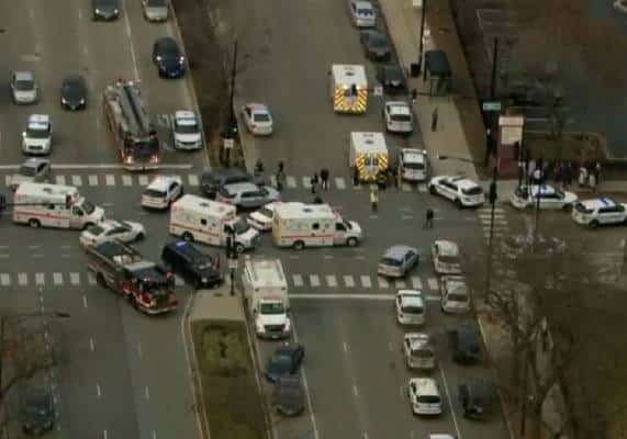 3 הרוגים ופצועים רבים בירי בבית חולים בשיקאגו. גם היורה נהרג