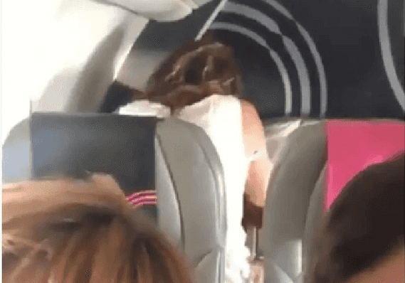 טיסה סוערת - זוג תועד ברשת כשהוא מקיים יחסי מין במטוס מלא נוסעים