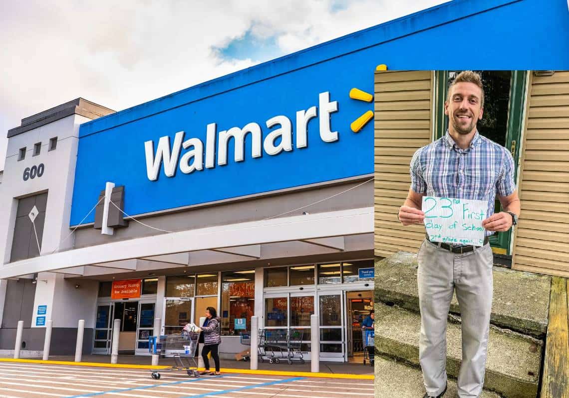 תושב אוהיו נטש את עבודתו כמורה עבור משרה בוולמארט בשל השכר המתגמל יותר