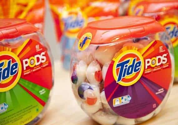 "עיצוב טבליות הכביסה מהווה סכנה לילדים"