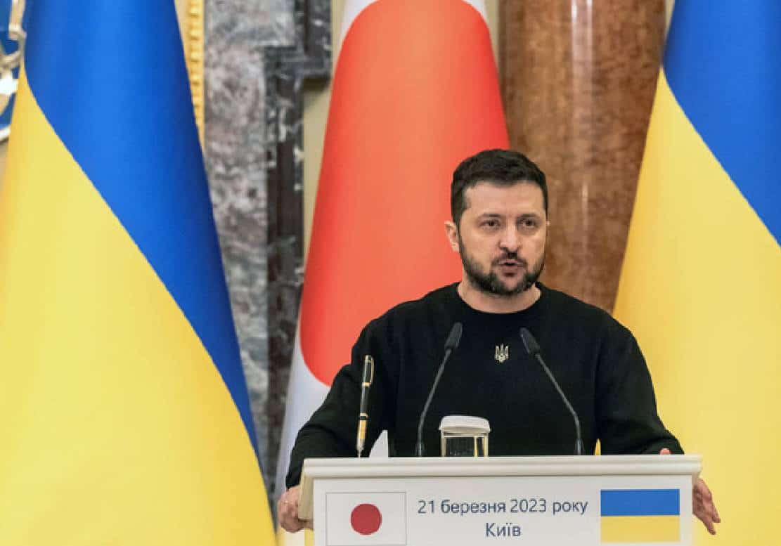 ‏זלנסקי הזמין את שי ג'ינפינג לביקור בקייב