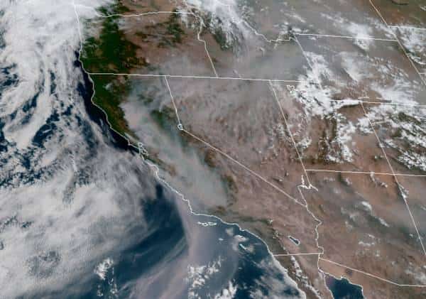 איכות האוויר הגרועה על פני כדור הארץ היא כרגע במפרץ סן-פרנסיסקו