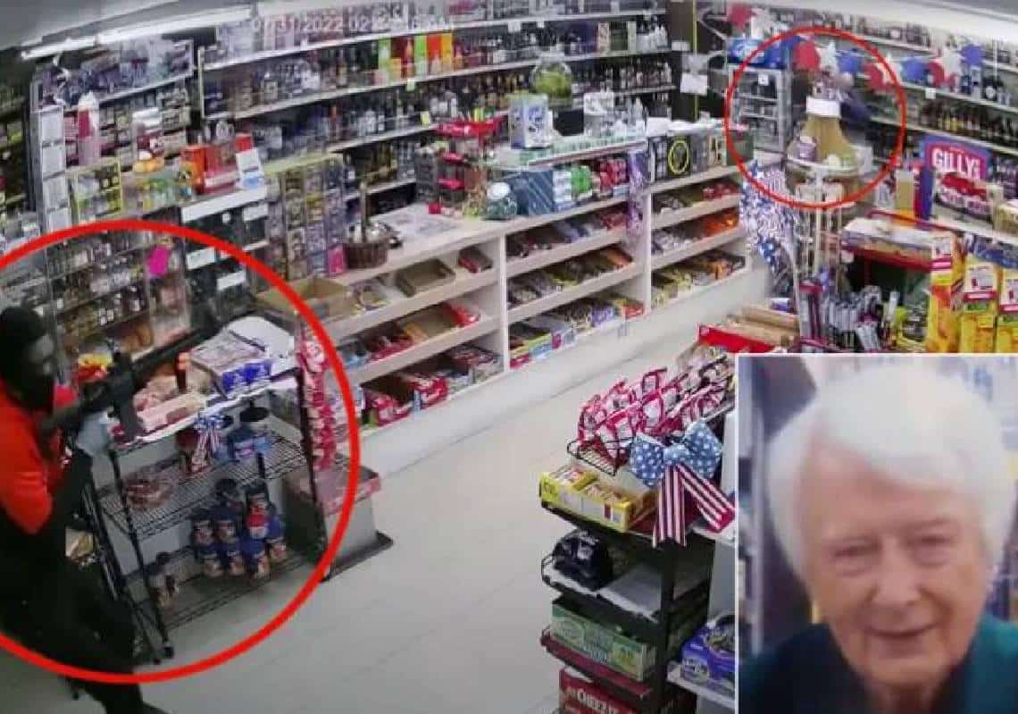 אמריקה מהללת את "הסבא הצלף" - השודד נכנס לחנות עם AR-15 וברח בצרחות, סיפורו המטורף של בן 80 מקליפורניה