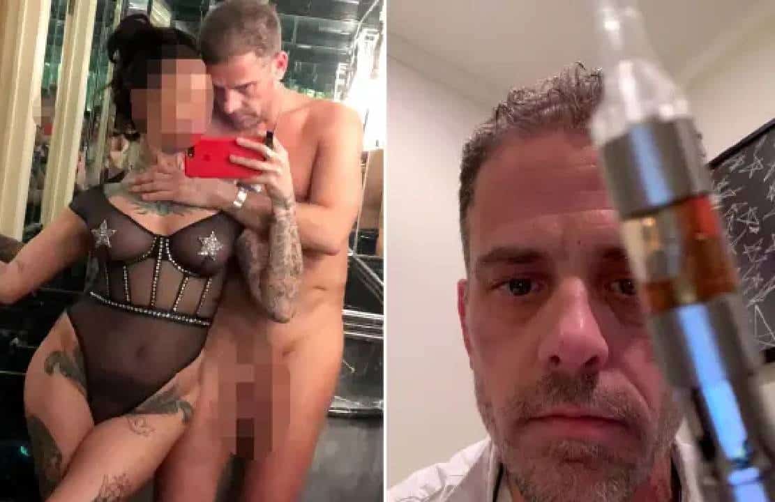 חולה: ‏האנטר ביידן מוקף בנשים עירומות, סמים - ובני משפחה - בשלל תמונות מחשב נייד חדשות שפורסמו לאחרונה‏