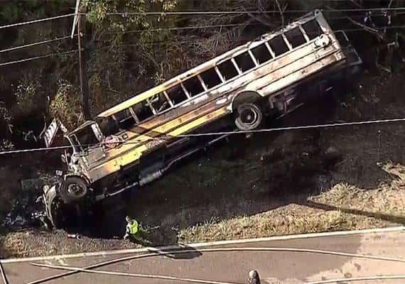 טקסס: הרוג ופצועים בתאונת אוטובוס הסעות תלמידים
