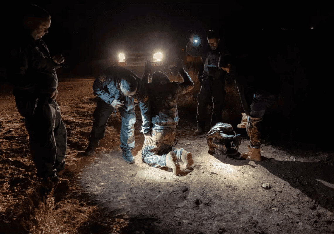 כך נראה גבול פתוח: 6 חשודים בטרור נתפסו בזמן שניסו להסתנן לארה"ב