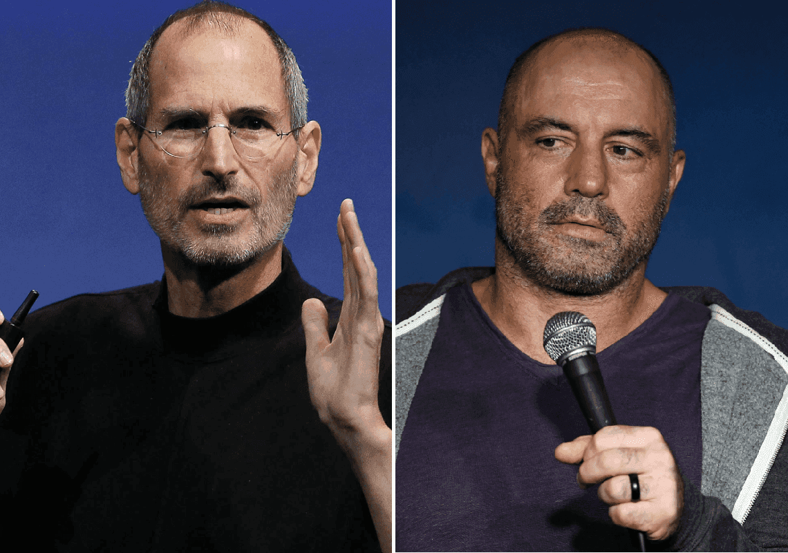 מציאות מפחידה: בינה מלאכותית יצרה ראיון בין ג'ו רוגן לסטיב ג'ובס