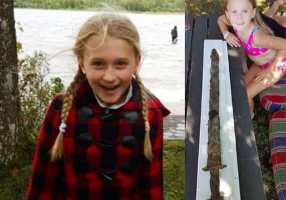 תגלית בשבדיה: בת 8 מצאה חרב מהמאה החמישית