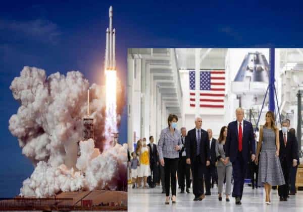 צפו בשידור ההיסטורי: SpaceX שוגרה בהצלחה 