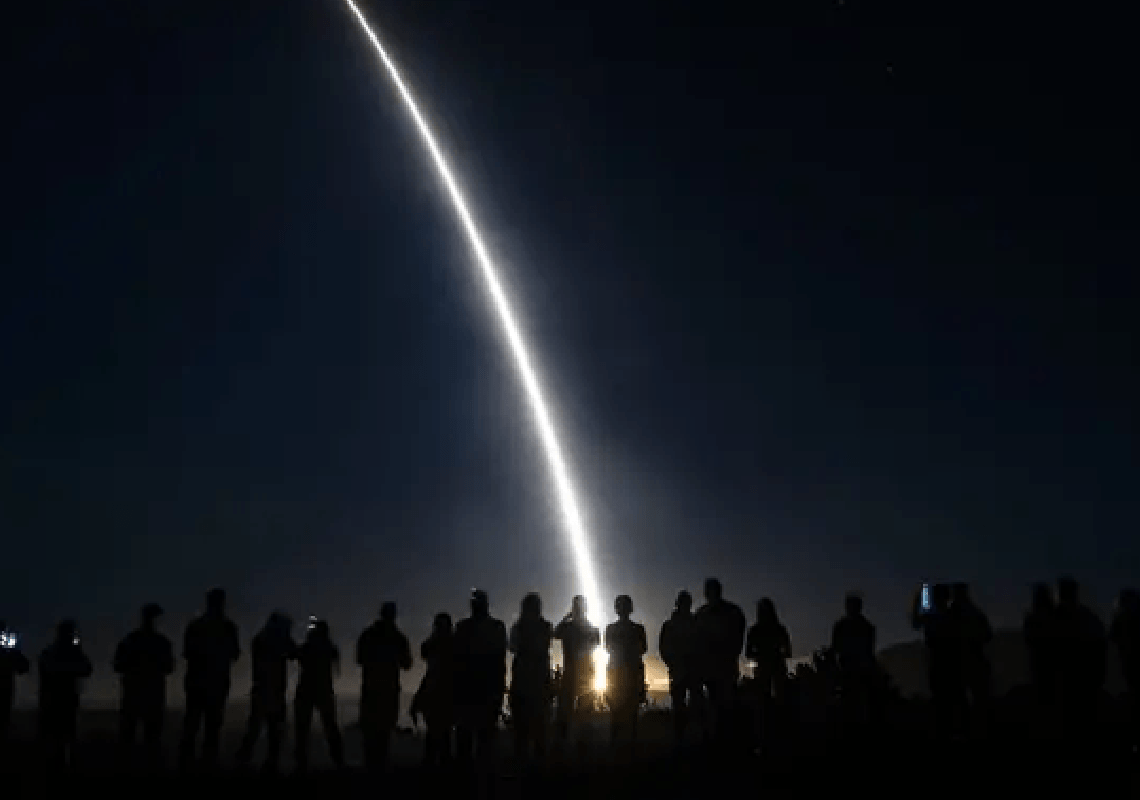 ארה"ב שיגרה טיל בליסטי: "להפגין מוכנות גרעינית"