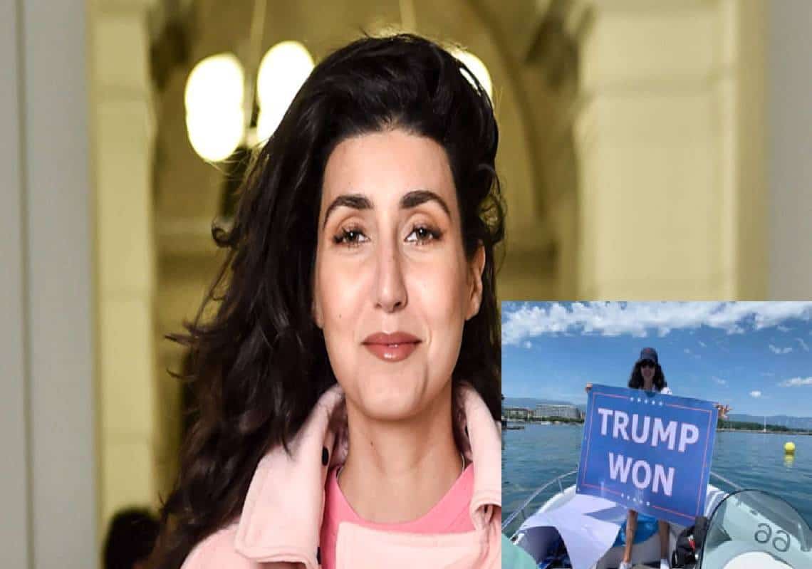 משטרת שוויץ הסתערה על האחיינית של בן-לאדן שהפגינה למען הנשיא טראמפ בזמן פסגת ביידן-פוטין באגם ז'נבה