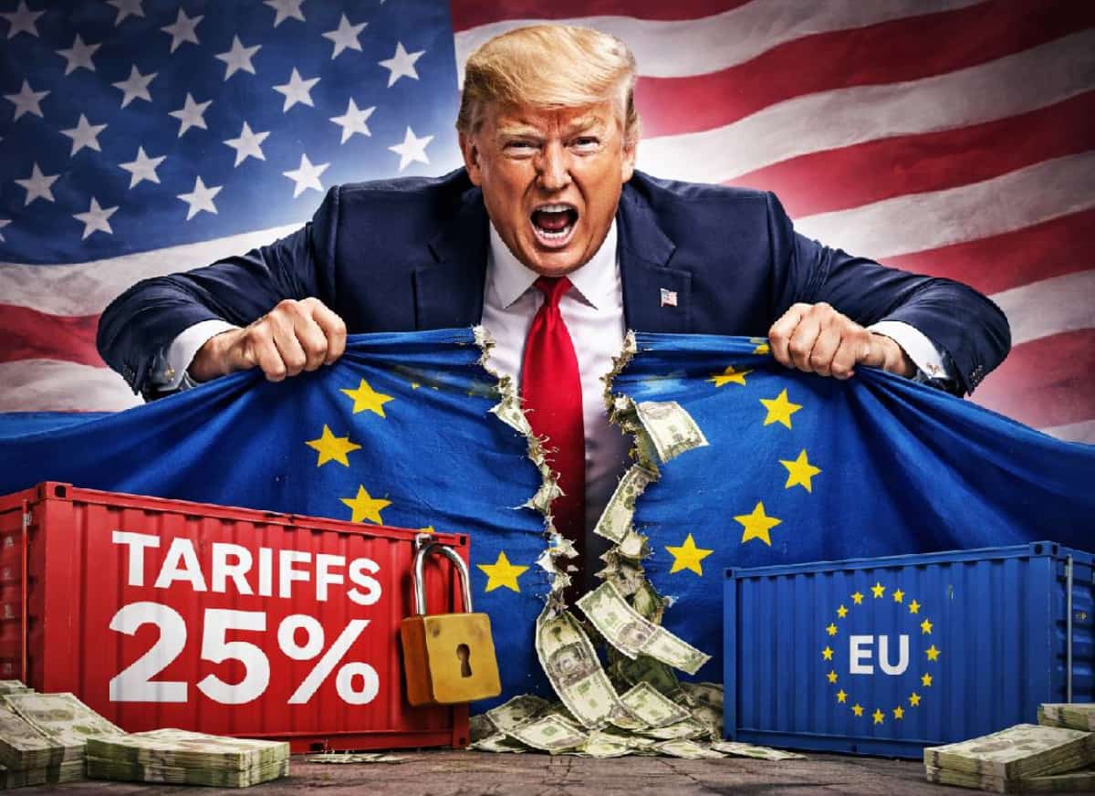 טראמפ שובר את הכלים במאבק על גרינלנד: מכסים כעונש, סחיטה גלויה ופירוק הברית עם אירופה