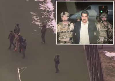 כאחרון העבריינים: שליט ונצואלה ניקולס מדורו מובל לבית המשפט בניו יורק