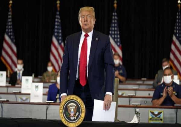 טראמפ על ביידן: "בובה של סנדרס, האספסוף הסוציאליסטי, והשמאל המיליטנטי"