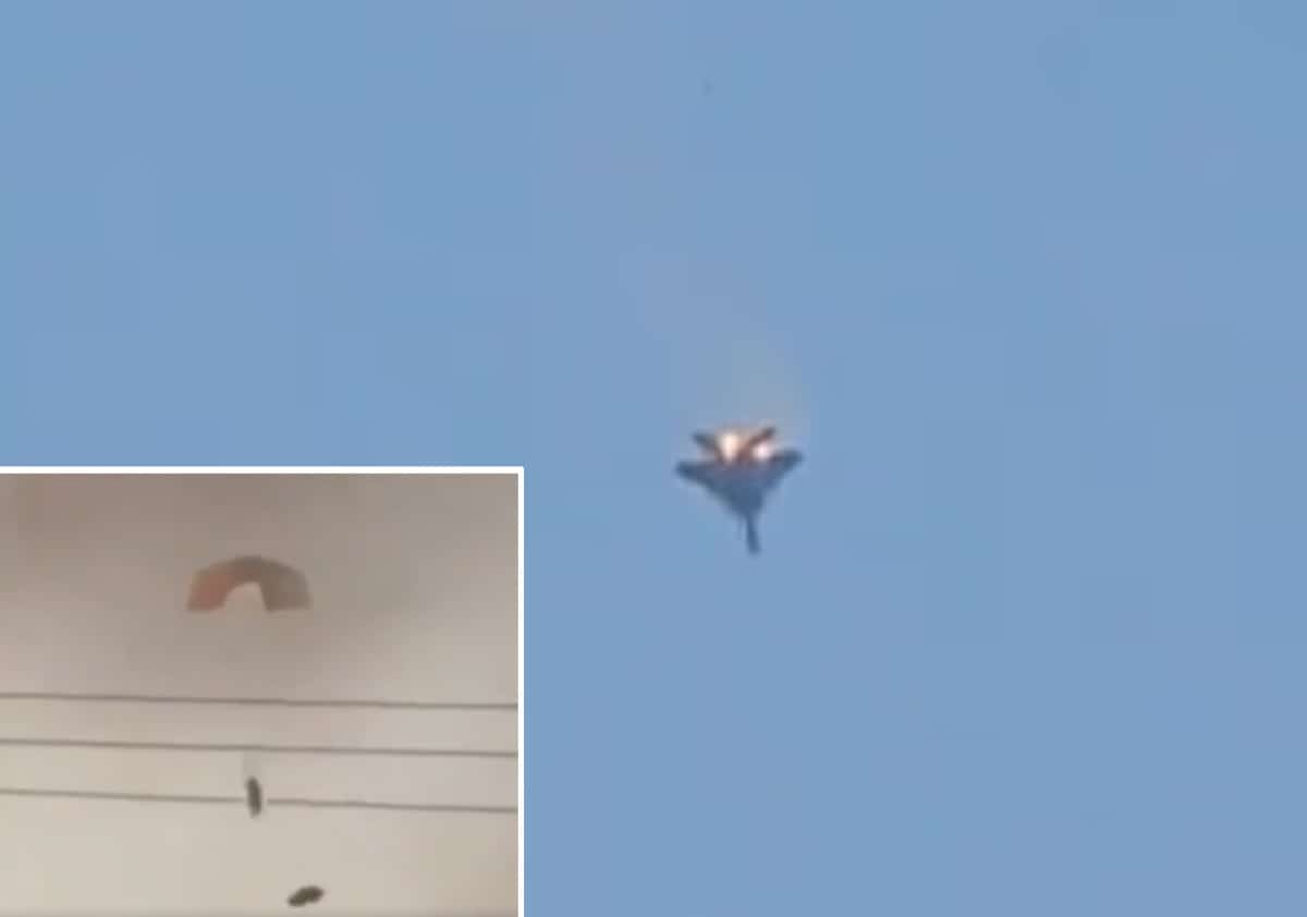 מטוסי קרב אמריקאים עלו באש והתרסקו בכווית: תיעודים דרמטיים 