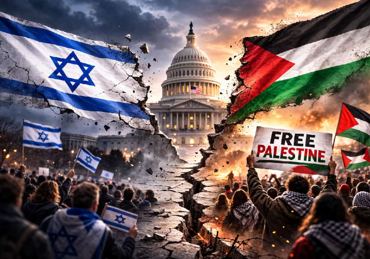 נקודת מפנה בארצות הברית: לראשונה יתרון לפלסטינים על פני ישראל