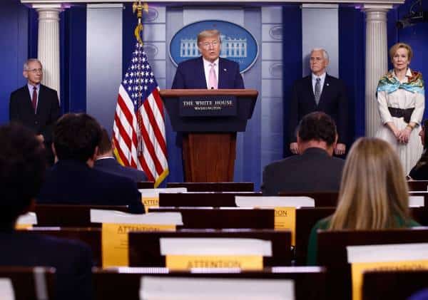 הנשיא טראמפ מזהיר: "השבוע הקרוב יהיה קשה במיוחד, יהיו הרבה מקרי מוות"